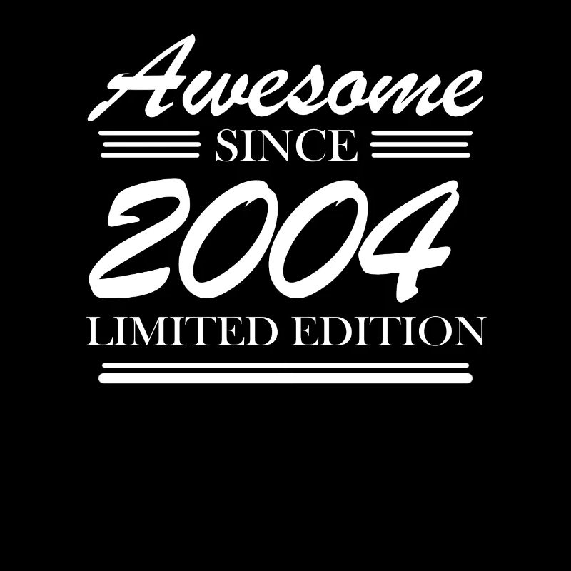 2004 - Vintage 2004 - Fantastic since 2004