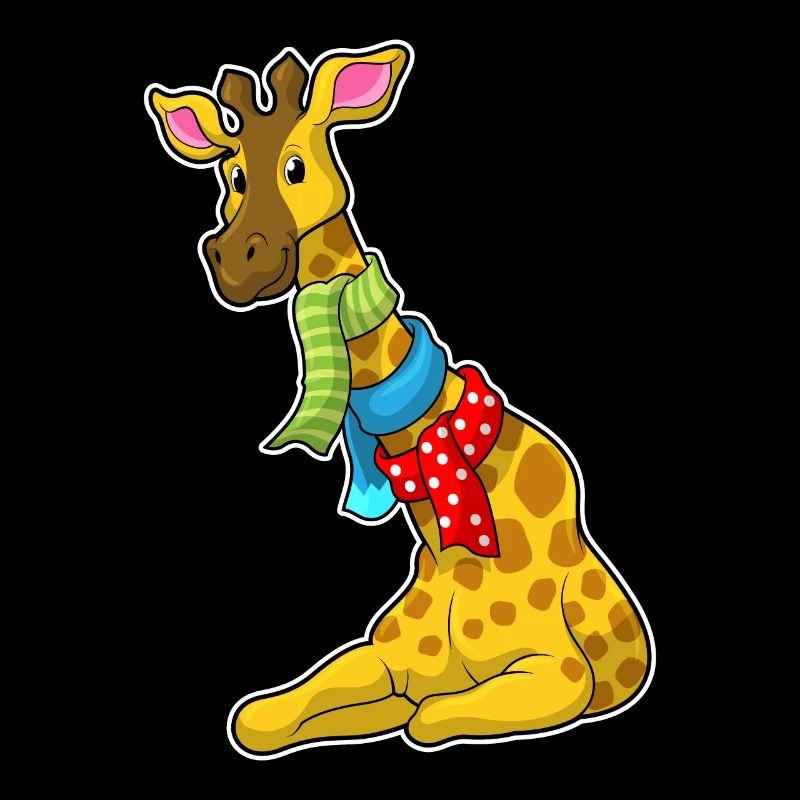 Écharpe girafe