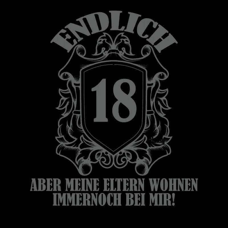 Endlich 18 Gebuststag Spruch