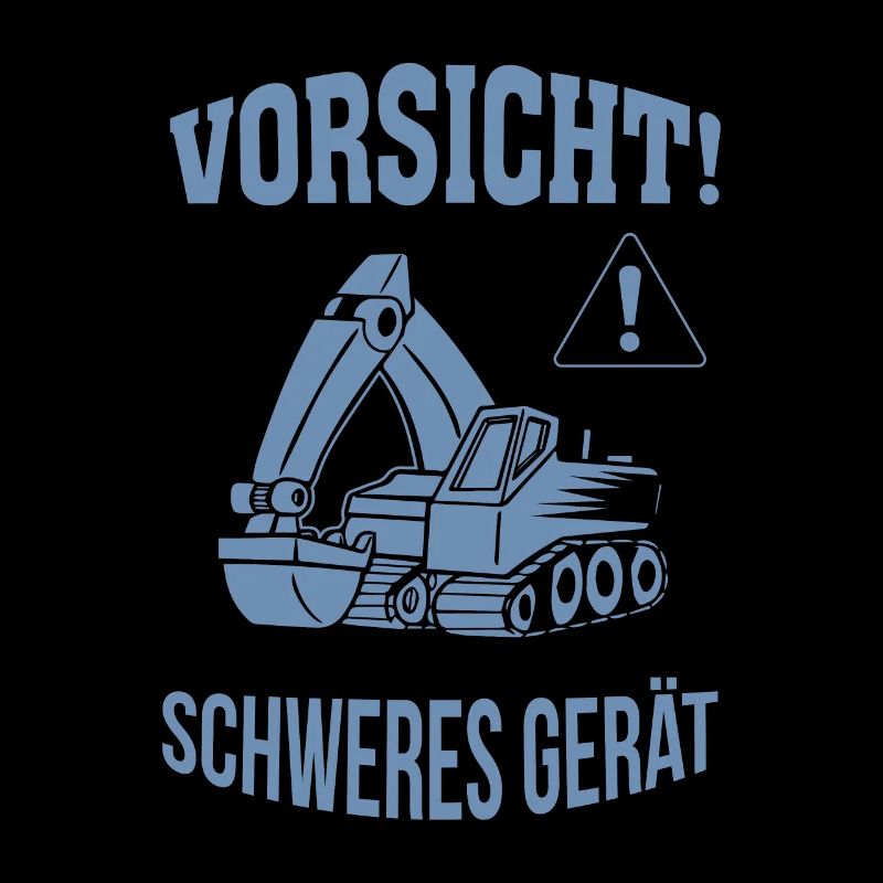 Bagger Baggerfahrer Baugeräteführer Schweres Gerät