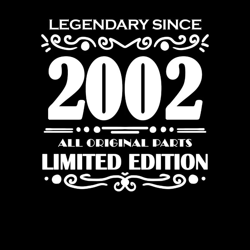 2002 - Année de construction 2002 - Né en 2002