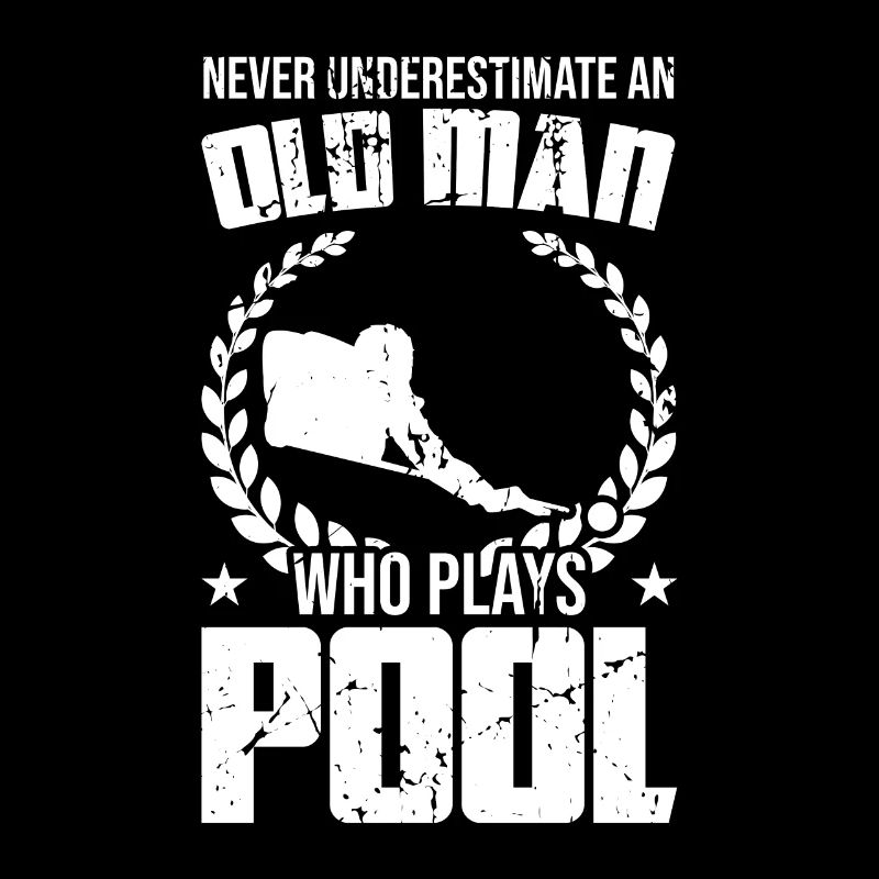 Lustiger Billard Opa