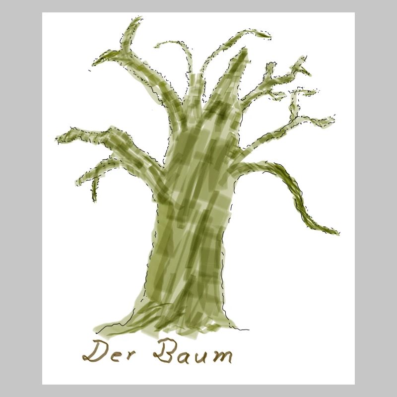 Der Baum Watercolor Tree