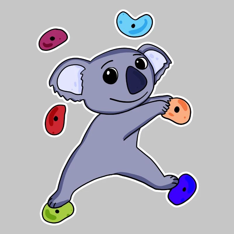 Climbing Koala