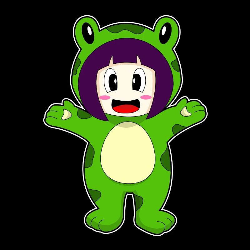 Frosch Mädchen Kostüm