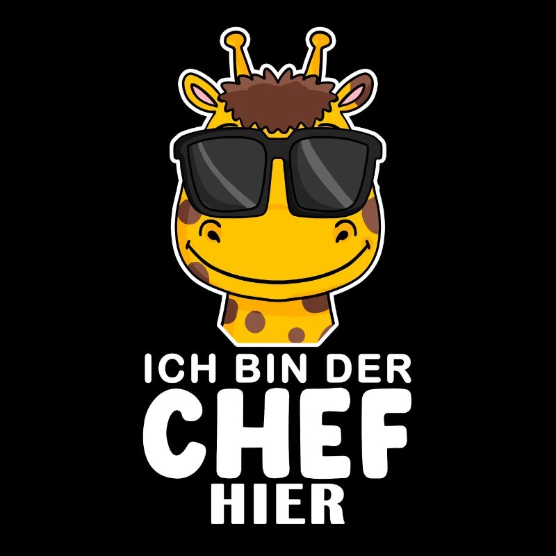 Cool Giraffe Chef Spruch