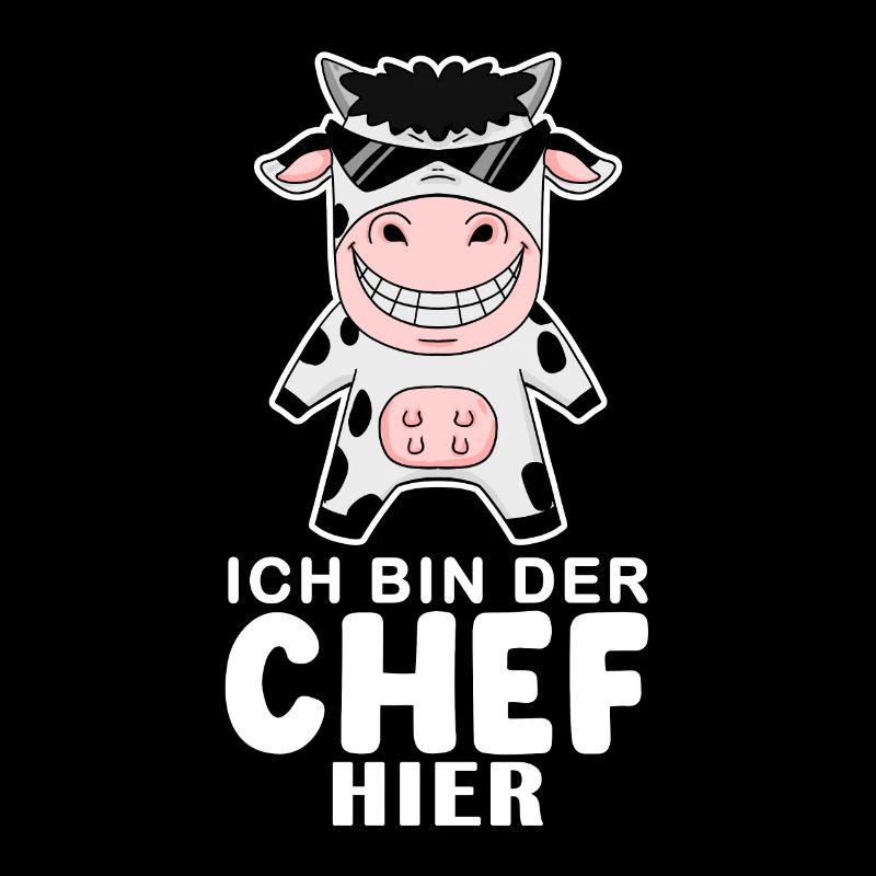 coole Kuh Chef Spruch