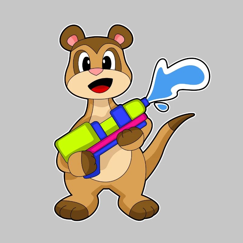 Pistolet à eau suricate