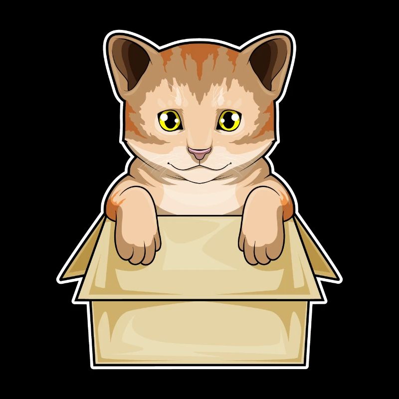 Katze Karton