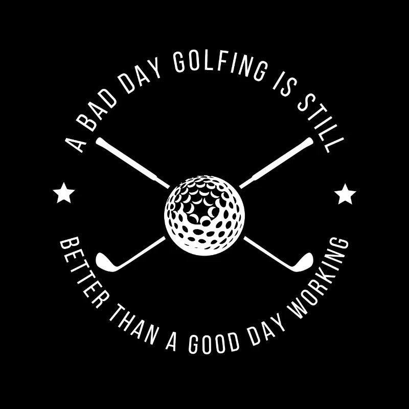 Funny Golfing Work Quote