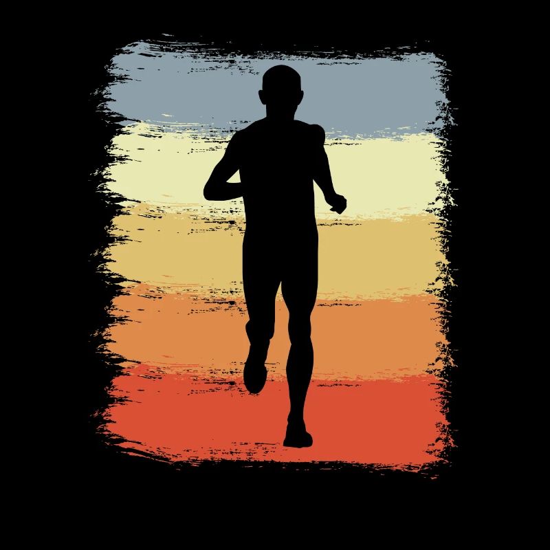 Vintage Runner Sketch