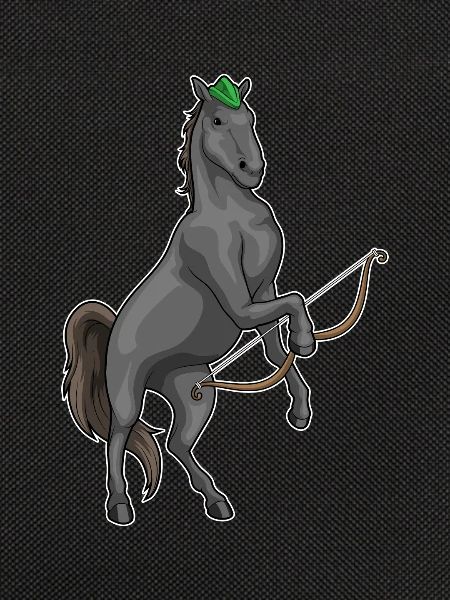 Pferd Bogenschütze Bogen