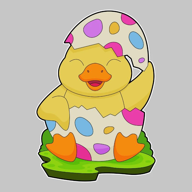 Duck Easter Easter Egg