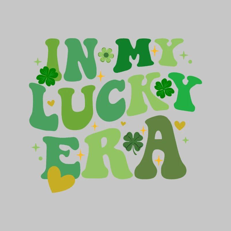 Dans mon ère chanceuse, le trèfle de la Saint-Patrick