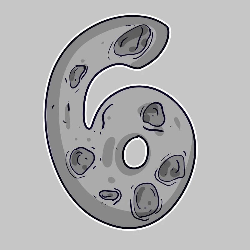 Numéro 6 Numéro Lune de l’espace