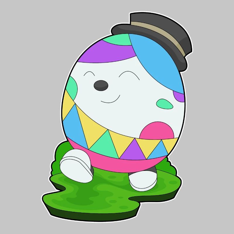 Easter Easter Egg Cylinder