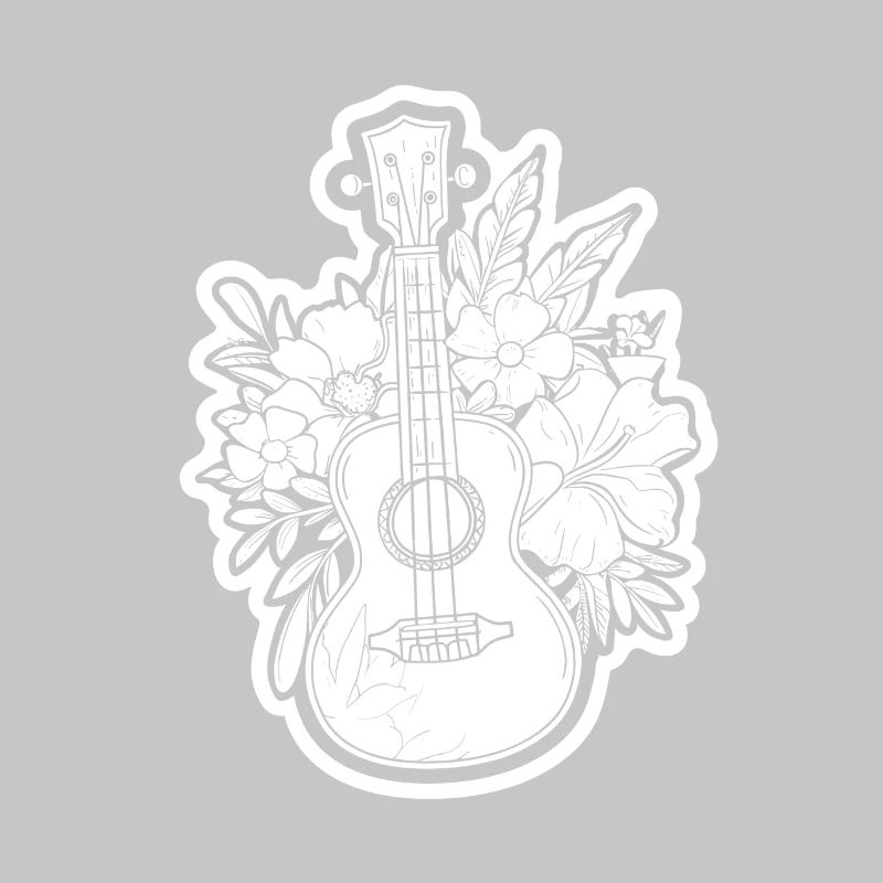 Ukulele Comic Look