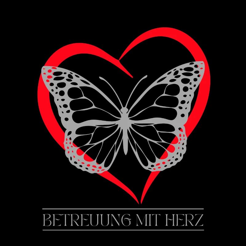 Schmetterling mit Herz
