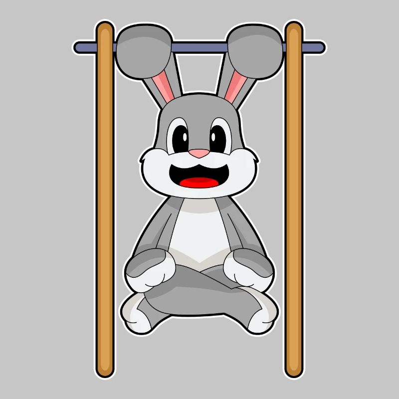 Bunny Bodybuilder Pull-ups Bodybuilding