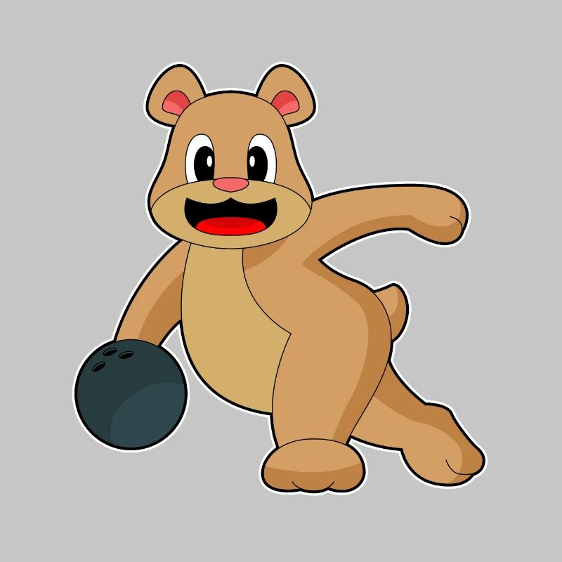 Bear Bowling Boule de bowling