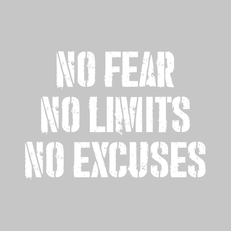 Pas de peur, pas de limites, pas d’excuses