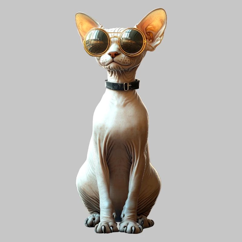 Chat Sphynx Chat Sphynx Chat Canadien Mignon Sphinx