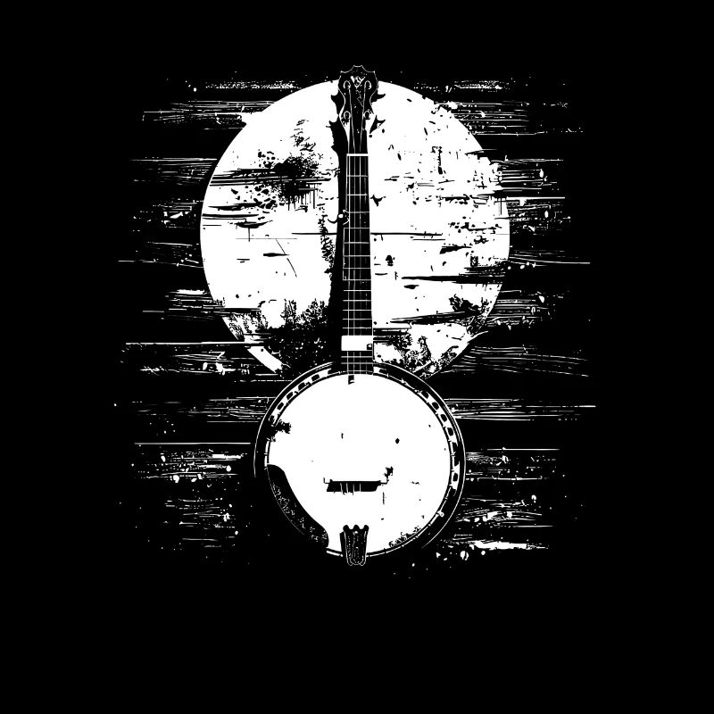 Dessin de banjo