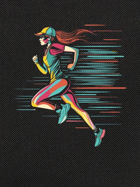 Runner Comic Look