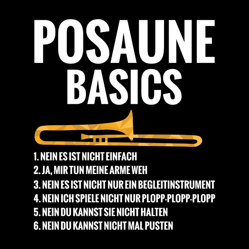Posaune Basics Regeln Blaskapelle Blasmusik