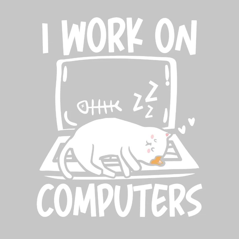I work on computers