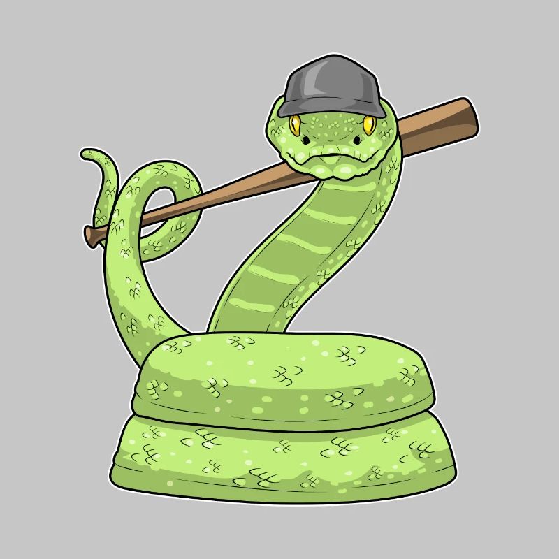 Snake Baseball Batte de baseball