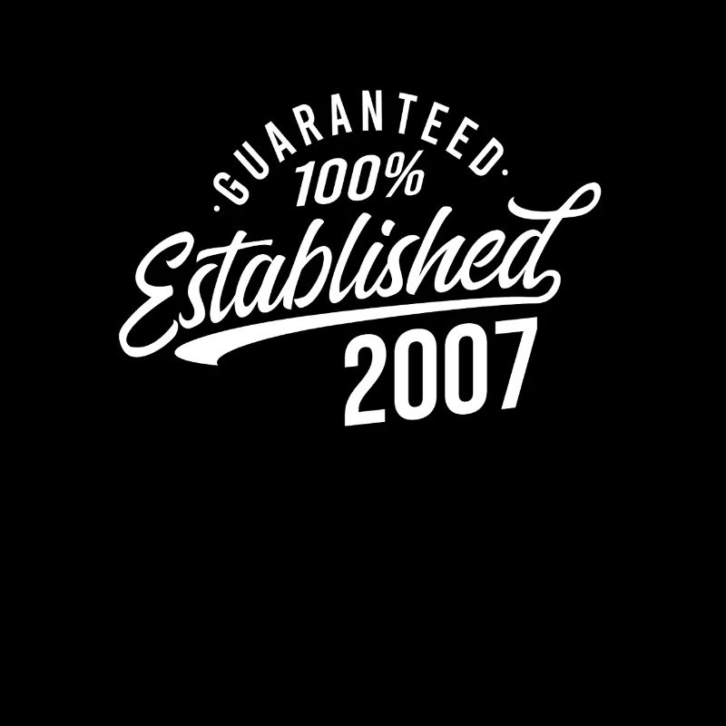 geburtstag Established 2007