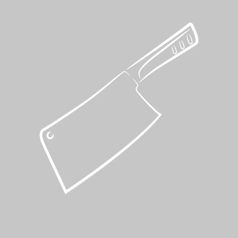 Hackmesser Skizze