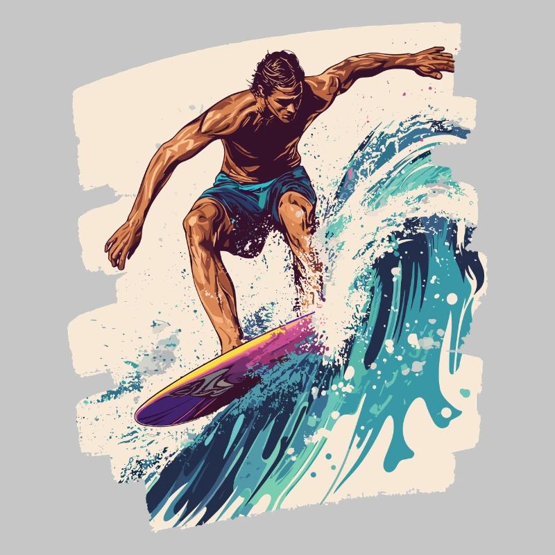 Surfeur Surf Planche de surf Surf