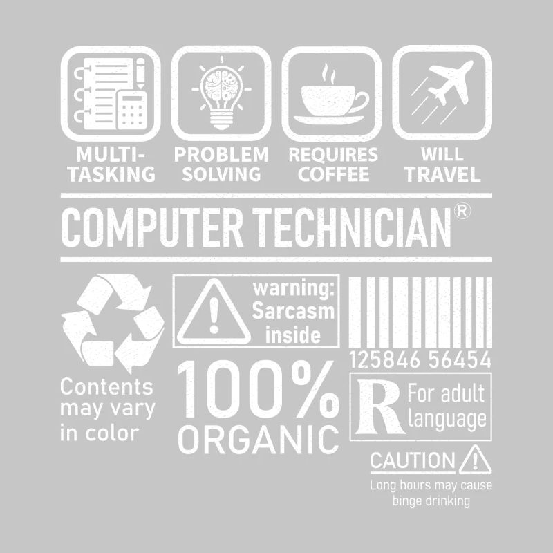 Technicien en informatique multitâche résolution de problèmes
