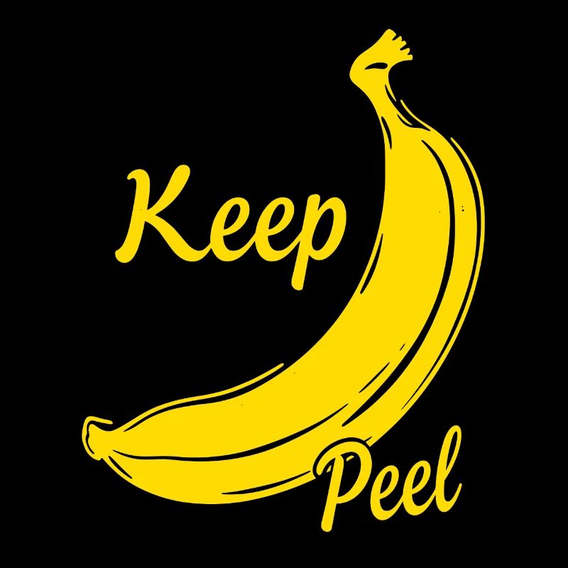 Keep Peel – Humour de banane pour les gourmets et les créateurs de tendances