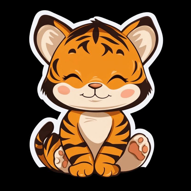 Cute Tiger – Fun Gift Idea for Kids