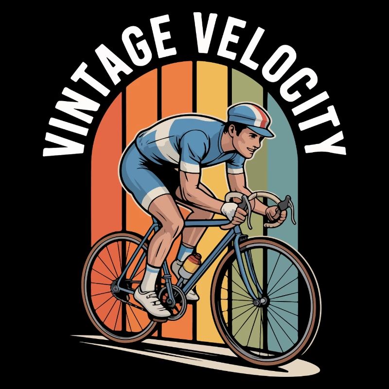 Vintage Cycling Speed Graphic Tee