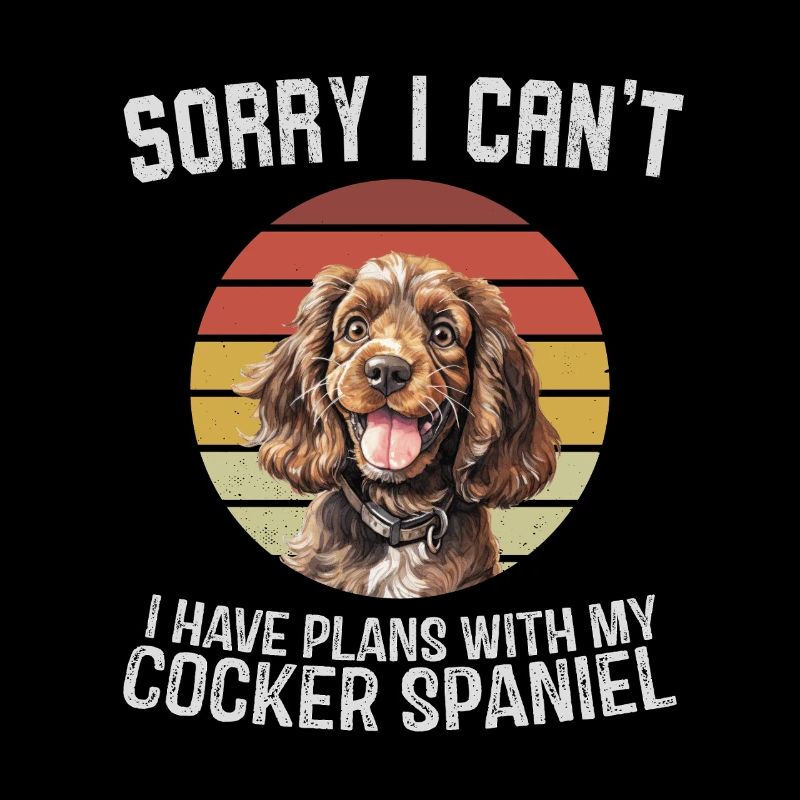 Cocker Spaniel Humorous Quote Design