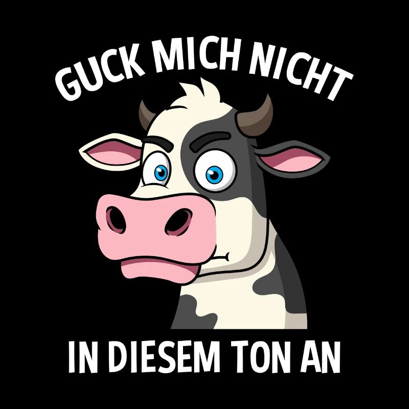 Ne me regarde pas sur ce ton, vache