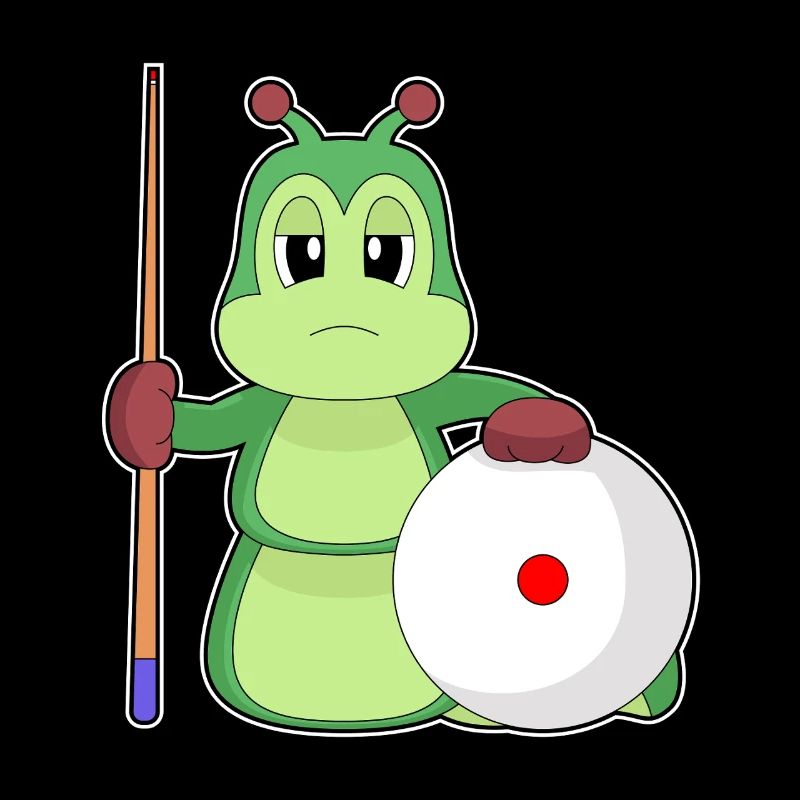 Caterpillar Billiard Cue