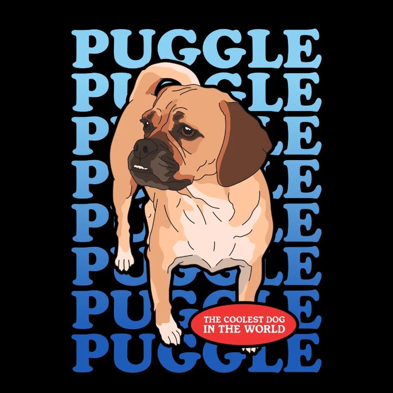 Puggle Hundebesitzer Geschenk