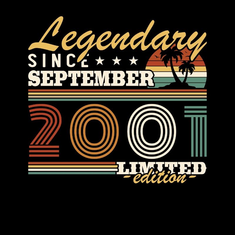 September 2001 Vintage Retro Geburtstagsgeschenk