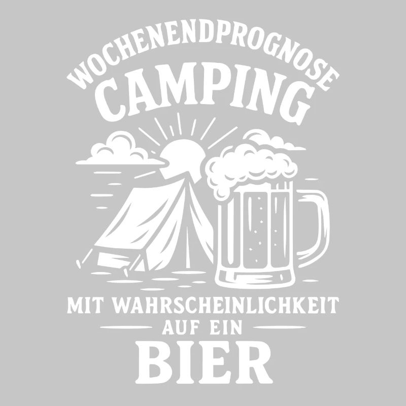 Camping Weekend Forecast with Beer