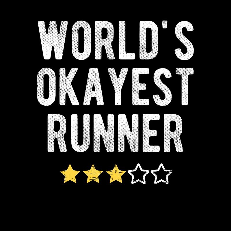 World's Okayest Runner Runner Humor Gift