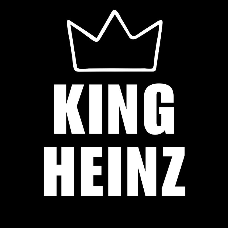 Heinz Name mit Buchstabe H - King Crown Hemd