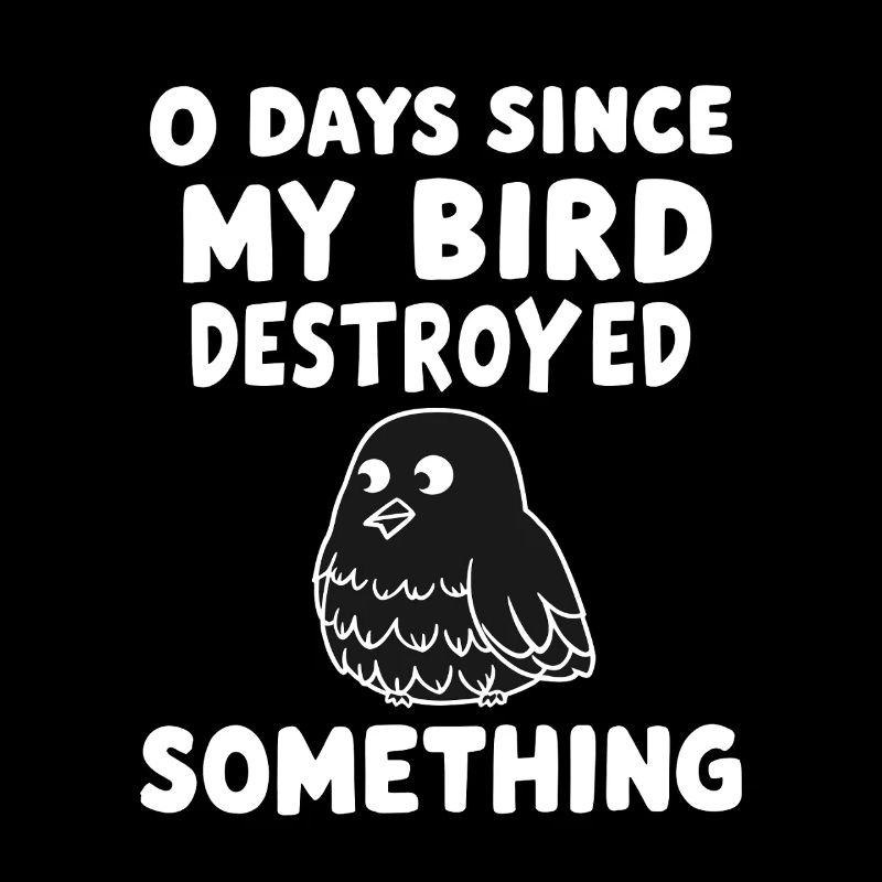 0 Days Since My Bird Destroyed Something Fun