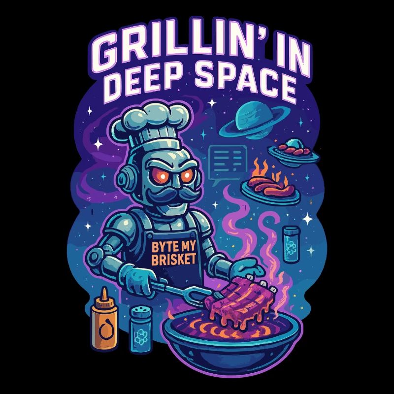 Grilling in deep space with Byte My Brisket