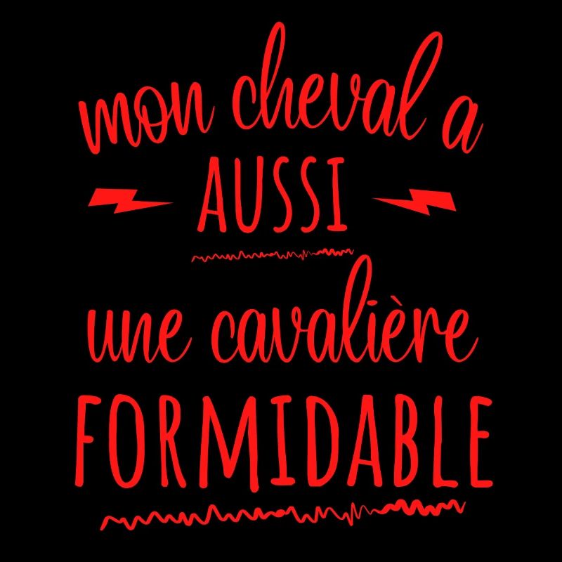 MON CHEVAL A AUSSI UNE CAVALIERE FORMIDABLE