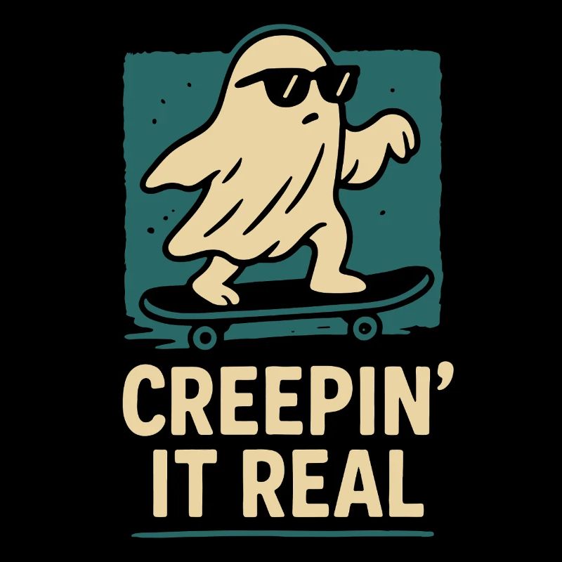 Creepin' It Real Funny Halloween Costume Design